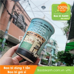 Ly giấy Sài Gòn Cafe