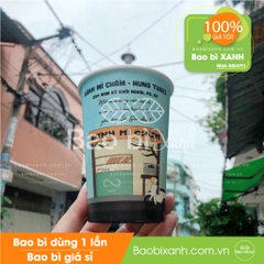 Ly giấy Sài Gòn Cafe