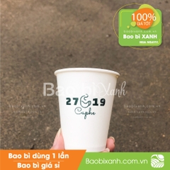 Ly giấy cà phê 2719