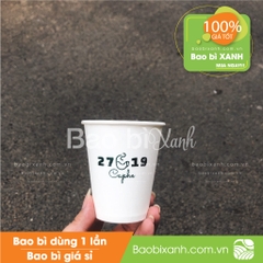 Ly giấy cà phê 2719