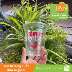 Ly nhựa Tôm 79 Coffee