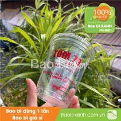 Ly nhựa Tôm 79 Coffee