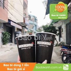 Ly giấy The Pun Coffee & Tea