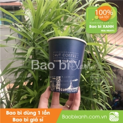 Ly giấy Hut Coffee