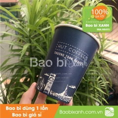 Ly giấy Hut Coffee