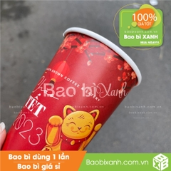 Ly giấy Sài Gòn Brown Coffee & Eatery