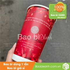 Ly giấy Sài Gòn Brown Coffee & Eatery