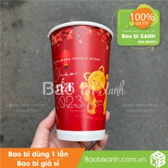 Ly giấy Sài Gòn Brown Coffee & Eatery