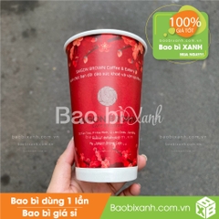 Ly giấy Sài Gòn Brown Coffee & Eatery