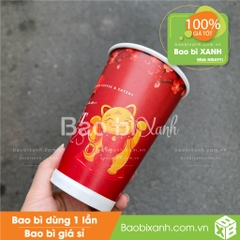 Ly giấy Sài Gòn Brown Coffee & Eatery