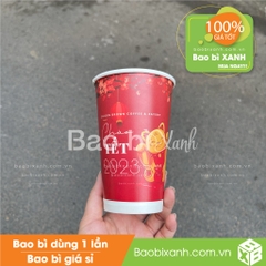 Ly giấy Sài Gòn Brown Coffee & Eatery