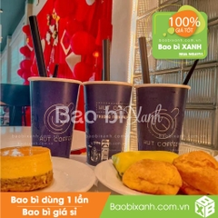 Ly giấy Hut Coffee