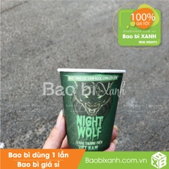 Ly giấy nước tăng lực Sâm Ngọc Linh Sói Đêm Night Wolf