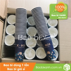 Ly giấy K - BOX Esport Coffee