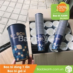 Ly giấy K - BOX Esport Coffee