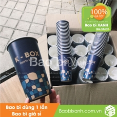 Ly giấy K - BOX Esport Coffee