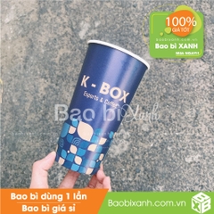 Ly giấy K - BOX Esport Coffee