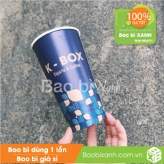 Ly giấy K - BOX Esport Coffee