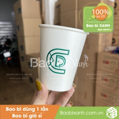 Ly giấy CeeDee Coffee