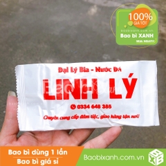 Khăn lạnh đại ly bia nước đá Linh Lý