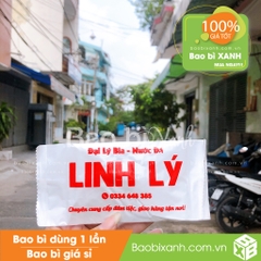 Khăn lạnh đại ly bia nước đá Linh Lý