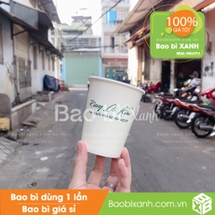 Ly giấy Rừng Lá Kim cafe