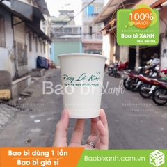 Ly giấy Rừng Lá Kim cafe