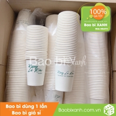 Ly giấy Rừng Lá Kim cafe