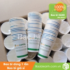 Ly giấy HV Capital cà phê tài chính BĐS