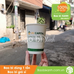 Ly giấy HV Capital cà phê tài chính BĐS