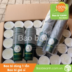 Ly giấy Wine Coffee Garden