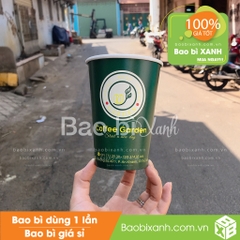 Ly giấy Wine Coffee Garden