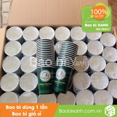 Ly giấy Wine Coffee Garden