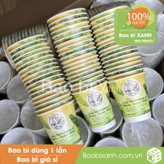 Ly giấy Thỏ Ăn Uống