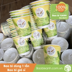 Ly giấy Thỏ Ăn Uống
