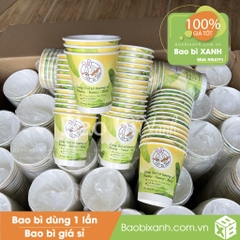 Ly giấy Thỏ Ăn Uống