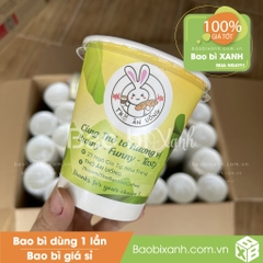 Ly giấy Thỏ Ăn Uống
