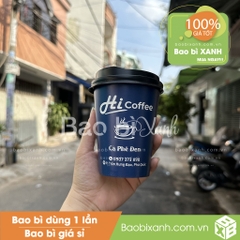 Ly giấy Hi Coffee (Mẫu Xanh)
