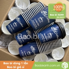 Ly giấy Hi Coffee (Mẫu Xanh)