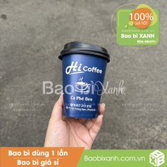 Ly giấy Hi Coffee (Mẫu Xanh)