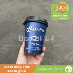 Ly giấy Hi Coffee (Mẫu Xanh)
