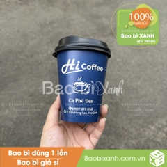 Ly giấy Hi Coffee (Mẫu Xanh)