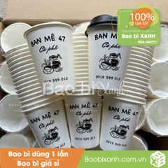 Ly giấy Ban Mê 47 cà phê