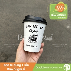 Ly giấy Ban Mê 47 cà phê