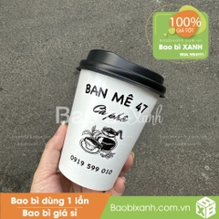 Ly giấy Ban Mê 47 cà phê