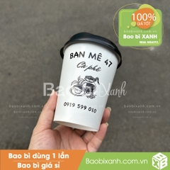 Ly giấy Ban Mê 47 cà phê