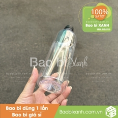 Chai nhựa tròn cao 500ml