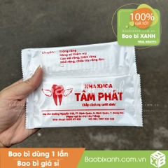 Khăn lạnh nha khoa Tâm Phát