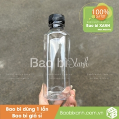 Chai nhựa vuông 330ml