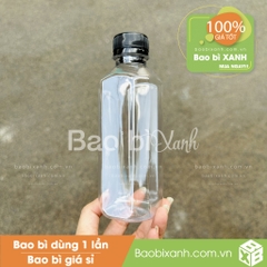 Chai nhựa vuông 330ml